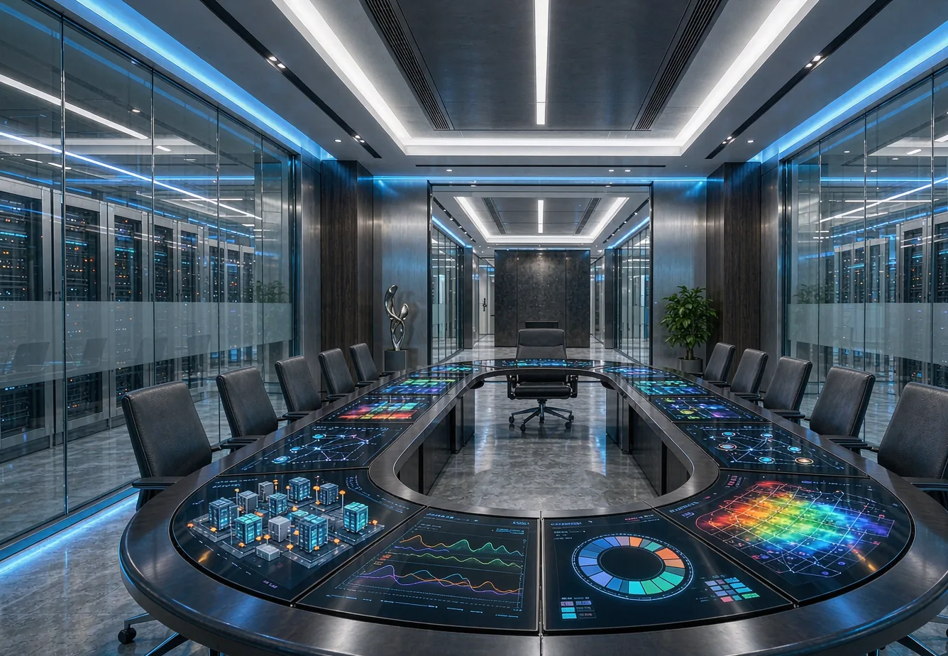 HK Nexchip boardroom and global operations