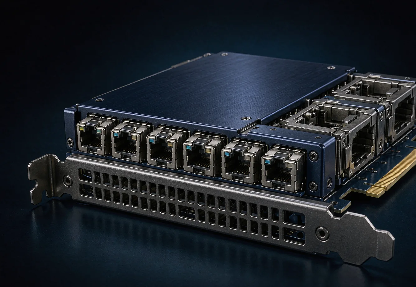 High-speed network interface card